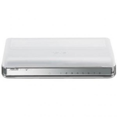 Asus GIGAX1008B | 8-Ports 8 x RJ-45 10/100Base-TX Unmanaged Ethernet Switch