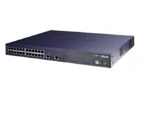 Asus GIGAX2024B | 2024B 2 x SFP mini-GBIC 24 x 10/100Base-TX 2 x 1000Base-T GigaX Ethernet Switch