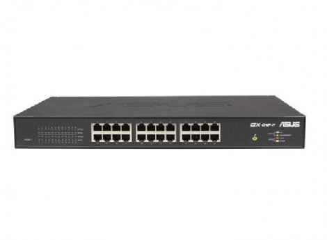 Asus GX-D1241/V2 | 24-Ports RJ-45 1Gbps 1000Base-T Gigabit Unmanaged Switch