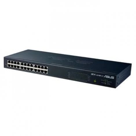 Asus GX-D1241/V3 | 24-Ports RJ-45 1Gbps 1000Base-T Gigabit Unmanaged Switch