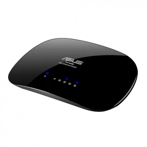 Asus GX1005B/V5 | 5-Ports 10/100Mbps Desktop Switch with Green Network