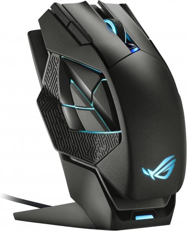 Asus P707ROGSPATHAX | ROG Spatha X Wireless Gaming Mouse with Magnetic Charging Stand