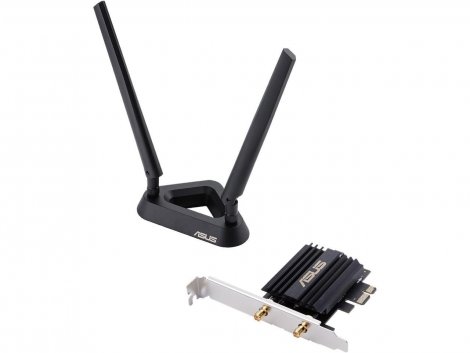 Asus PCE-AX58BT | AX3000 2402Mbit/s 802.11ax Dual-Band 2.4/5GHz Bluetooth 5.0 PCI Express WLAN Network Card