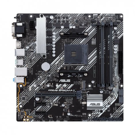 Asus PRIME B450M-A II | Desktop System Board (Motherboard) AMD B450 Chipset Socket AM4 Micro ATX