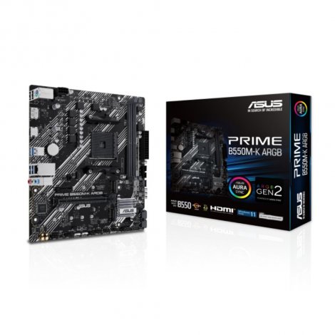 Asus PRIME B550M-K | Socket AM4 AMD B550 Chipset Micro-ATX System Board (Motherboard)