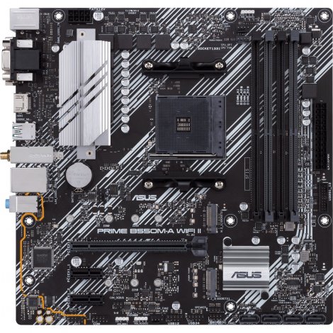 Asus PRIMEB550M-AWIFIII | Prime B550M-A WIFI II Desktop System Board (Motherboard) AMD B550 Chipset Socket AM4 Micro ATX