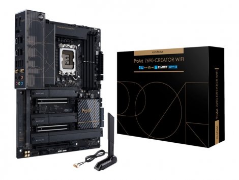 Asus PROART-Z690-CREATOR-WIFI | PROART Z690-CREATOR WIFI Socket LGA1700 Z690 Chipset ATX System Board (Motherboard)