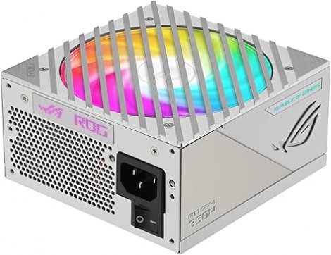 Asus ROG-LOKI-850P-SFX-L-WHITE-GAMING | ROG Loki SFX-L 850W 80 Plus Platinum White Edition Fully Modular Power Supply