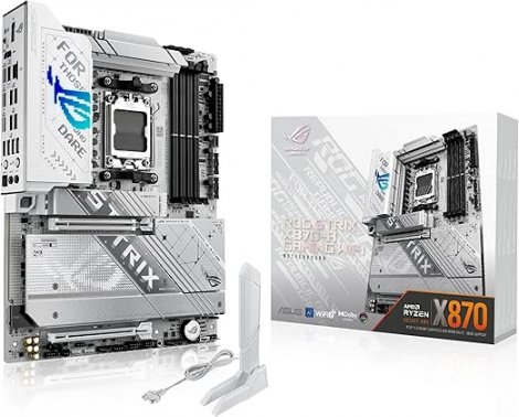 Asus ROG STRIX X870-A GAMING WIFI | AMD X870 4 x DIMM Slots Socket AM5 ATX System Board (Motherboard)