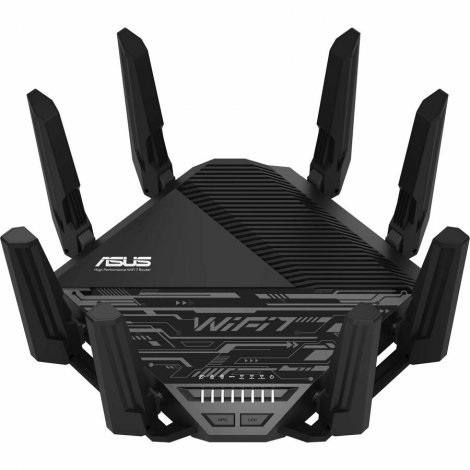 Asus RT-BE96U | Wi-Fi 7 IEEE 802.11be Tri Band 2.28GB/s 4 x Network 2 x Broadband 8 x Antennas Ethernet Wireless Router