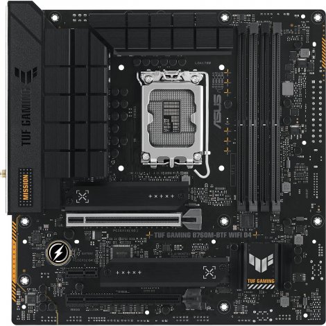 Asus TUF GAMING B760M-BTF WIFI | Socket LGA 1700 Micro-ATX Intel B760 Chipset System Board (Motherboard)