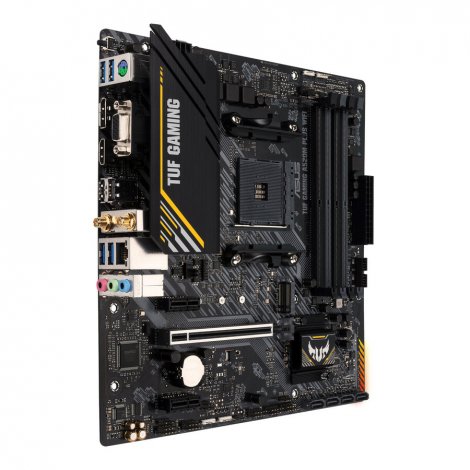Asus TUFGAMINGA520M-PLUSWIF | TUF GAMING A520M-PLUS WIFI Gaming Desktop System Board (Motherboard) AMD A520 Chipset Socket AM4 Micro ATX