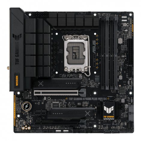 Asus TUFGAMINGB760M-PLUSWIFID4 | Gaming Desktop System Board (Motherboard) Intel B760 Chipset Socket LGA-1700 Micro ATX