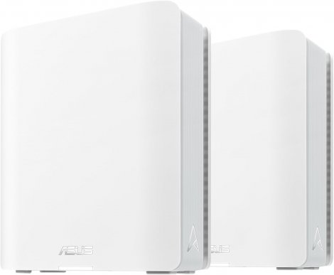 Asus ZenWiFiBT82PK | ZenWiFi BT8 Wi-Fi 7 IEEE 802.11be Tri-Band Wi-Fi 7 Mesh System 2 Pack