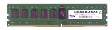 ATP X4B08QC4BLPBSE-D | 8GB PC4-17000 DDR4-2133MHz Registered ECC CL15 288-Pin DIMM 1.2V Single Rank Memory Module