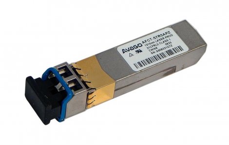 Avago AFCT-57R5APZ | 4.25Gbps 1000Base-LX Single-mode Fiber 10km 1310nm Duplex LC Connector SFP Transceiver Module