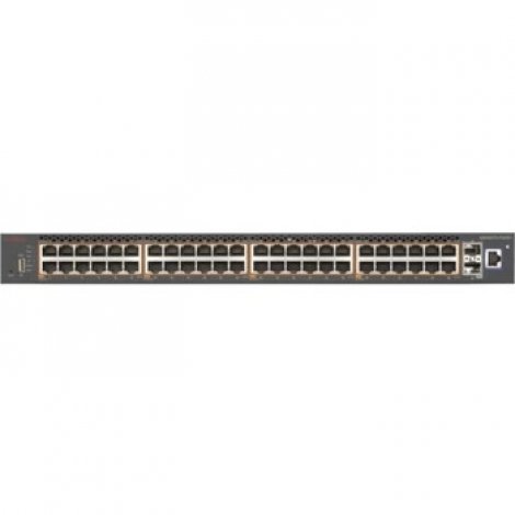 Avaya AL4900B04-E6 | ERS 4950GTS-PWR+ Ethernet Switch 48 Network 2 Expansion Slot Manageable Twisted Pair Optical Fiber Modular 3 Layer Supported (Ref
