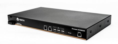 Avocent ACS8048MDDC-404 | ACS 8000 ACS 8000 8-Ports Single-AC Console Server With Dual DC Power Supply and Analog Modem