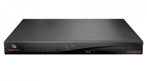 Avocent DSR8035DAC | Cat5 32 System Over IP Switch Plus Rack Mount Kit and Dual AC Power Supply