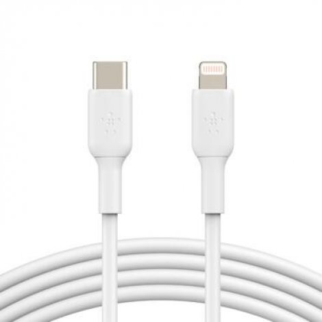 Belkin CAA003BT1MWH | 1M USB-C to Lightning Cable White