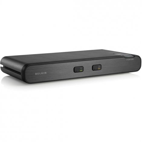 Belkin F1DN102BEA | Advanced Secure KVM 2-Port DVI-I+USB Switch