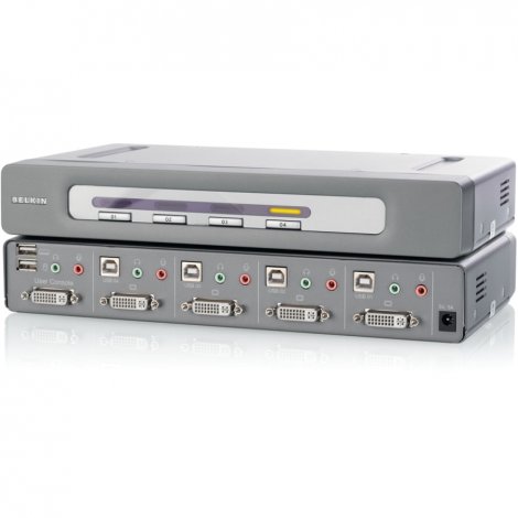 Belkin F1DN104DEA | OmniView Secure 4-Ports KVM Switch