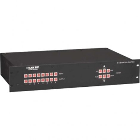 Black Box AC1120A-RJ45 | 8x8 VGA Rj45 Outputs Matrix Switch