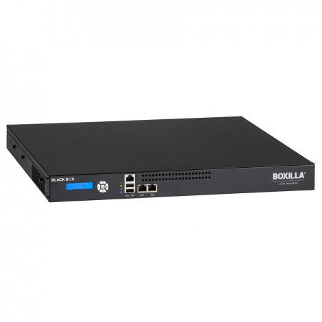 Black Box BXAMGR-R2-75 | KVM Manager 3 x Network RJ-45 2 x USB 2.0 1U Rack-mountable with 75-Device License