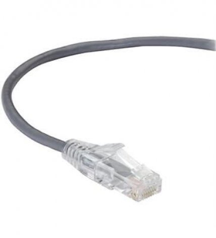 Black Box CBCC365121-18 | 18ft Cat6 S/FTP Patch Snagless Booted Network Cable Gray