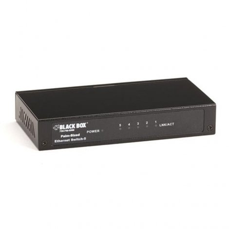Black Box LB9005A-FO-R2 | 5-Ports 4 x 10/100Base-TX LAN 1 x 100Base-FX Uplink Express Ethernet Switch