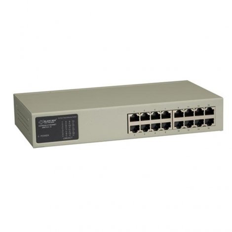 Black Box LB9019A-R4 | 16-Ports Express 16 x 10/100Base-TX LAN Ethernet Switch