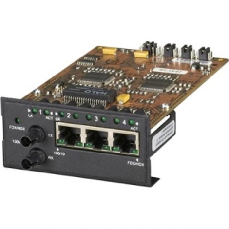 Black Box LE1426C-SM | Fiber 3 10/100 & 1 Fiber Switch Module