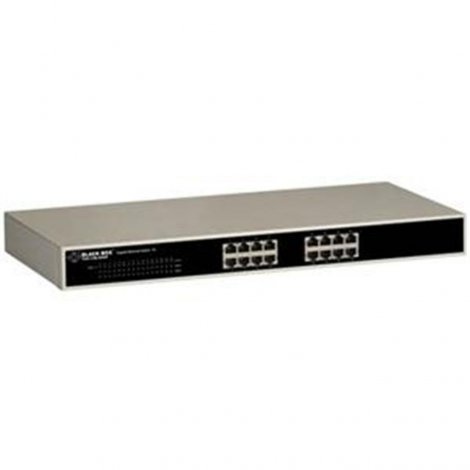 Black Box LGB316A-R2 | 16-Ports Gigabit 16 x 10/100/1000Base-T LAN Ethernet Switch