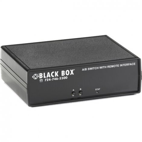 Black Box SW1040A | 3 x RJ-45 Remotely Controlled Layer 1 CAT6 A/B Switch