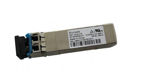 Brocade 57-1000080-01 | 8Gbps Single-mode Fiber 25km 1310nm Optical SFP+ Transceiver Module For Switches