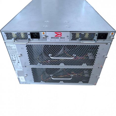 Brocade BR-X68-0002-1-1000x1000 | Gen6 X6-4 Chassis (X6-4/ 0PSU/ 0FAN/ 2CP/ 2CORE/ 0P/ 0SFP/ EB)