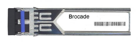 Brocade XBR-000011-JTS | 1Gb/s 1000Base-LX Single-Mode Fiber 1310nm 10km Duplex LC Connector GBIC Transceiver Module