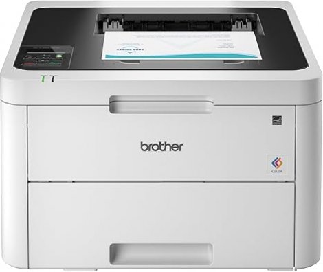Brother HL-L3230CDW | Compact Digital Color Printer with Wireless and Duplex Printing