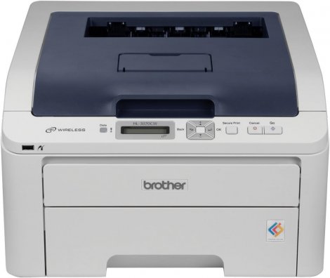 Brother HL3070CW | 600 x 2400 dpi 17 PPM Compact Digital Wireless Color Laser Printer