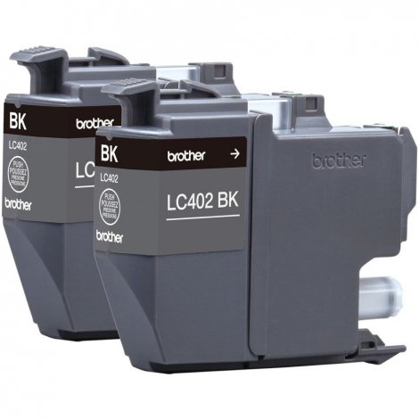 Brother LC-4022PKS | Black Ink Cartridge 2 Pack