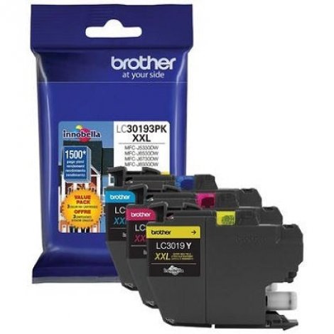 Brother LC-4023PKS | Cyan / Magenta / Yellow Ink Cartridge Combo Pack