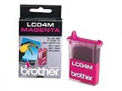 Brother LC04M-5PK | 400 Pages Original Magenta Ink Cartridge (5-Pack)