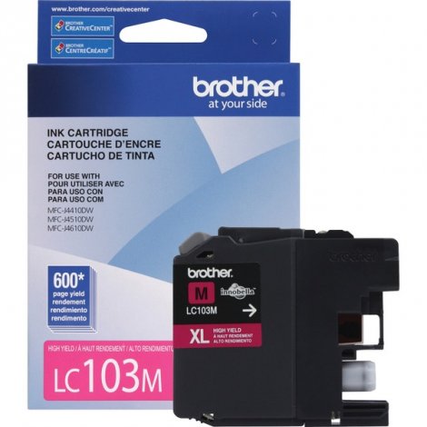 Brother LC103MS | Innobella 600-Pages High Yield Magenta Ink Cartridge