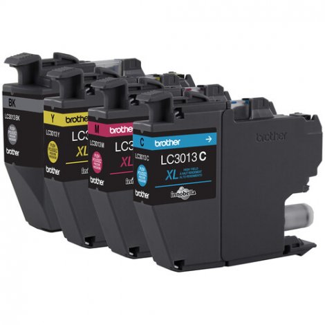 Brother LC30134PKS | High-Yield Color Ink Cartridge (4-Pack)