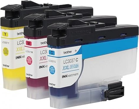 Brother LC30373PKS | Cyan,Magenta,Yellow Super High Yield Ink Cartridge (3-pack)