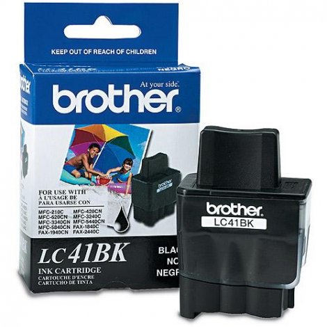 Brother LC41BK | 500 Pages Black Ink Cartridge