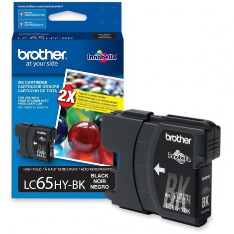 Brother LC65HYBKS | Innobella 900-Pages High Yield Black Ink Cartridge
