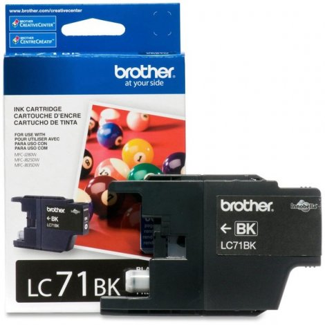 Brother LC71BKS | 300 Pages Black Ink Cartridge