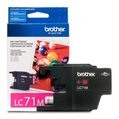 Brother LC71MS | 300 Pages Magenta Ink Cartridge