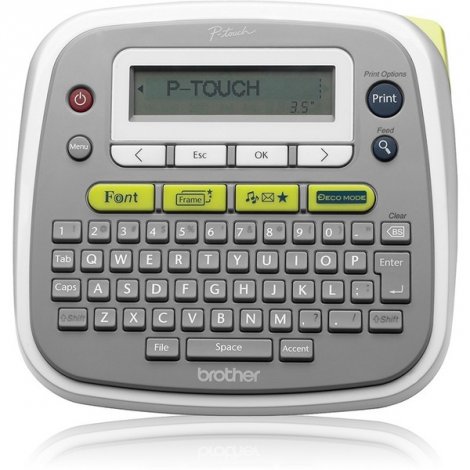 Brother PT-D200G | P-Touch 180 dpi Thermal Transfer Easy-to-Use Label Maker